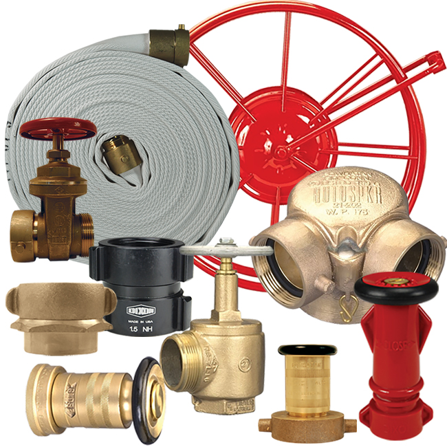 An arrangement of products by Dixon Fire