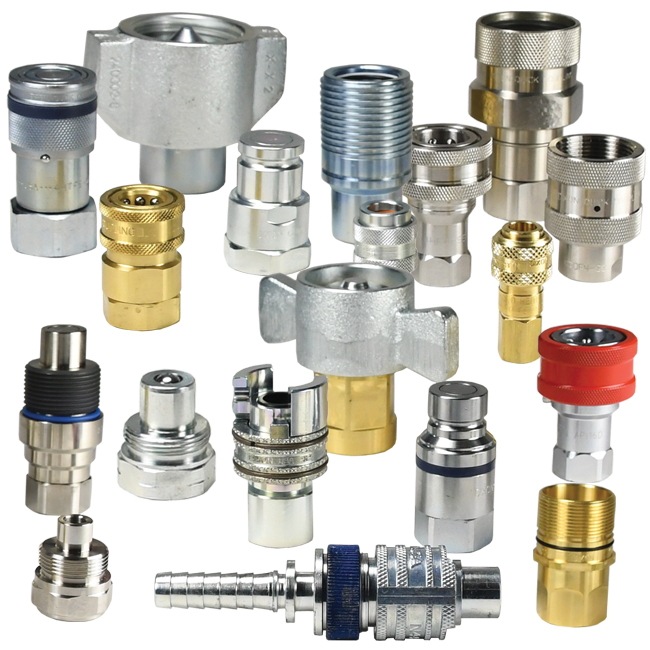 An arrangement of products by Dixon Quick Coupling