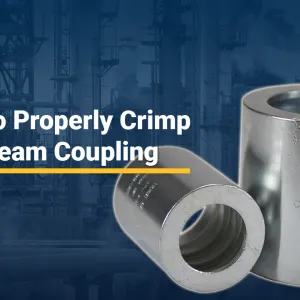 How to Properly Crimp a 1" Steam Coupling