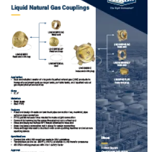 Liquid Natural Gas Couplings