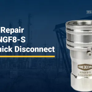 How to Repair the 8CNGF8-S CNG Quick Disconnect