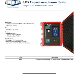 ADS Capacitance Sensor Tester