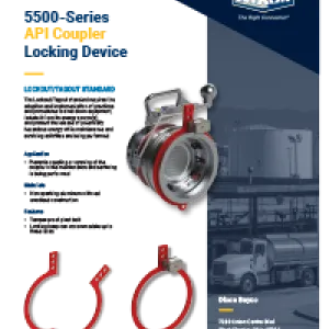 5500-Series API Coupler Locking Device