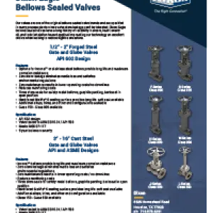 Bellows Sealed Valves