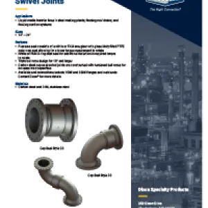 Cap Seal Swivel Joints