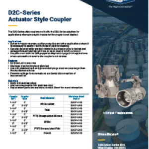 D2C Actuator Style Coupler