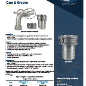 EZLink® Armless Cam & Groove