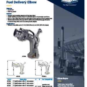 Dixon® 3” Tightfill Fuel Delivery Elbow