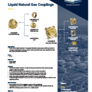 Liquid Natural Gas Couplings