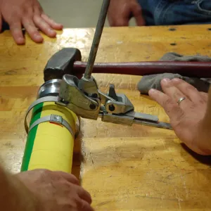 Band clamp installation