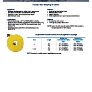 Dixon® Forestry Non-Weeping Fire Hose