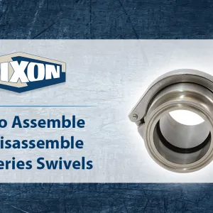 How to Assemble and Disassemble SJSS-Series Sanitary Swivels
