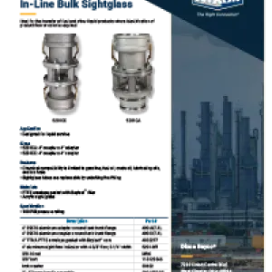 In-Line Bulk Sightglass