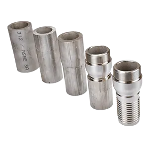 Custom King Crimp® combination nipples from raw material to final product