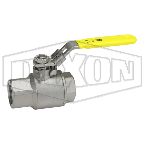 2-Piece Domestic Stainless Steel Ball Valve