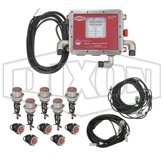 Checkmate Overfill System, 5 Compartment, Plug & Play, Top & Bottom