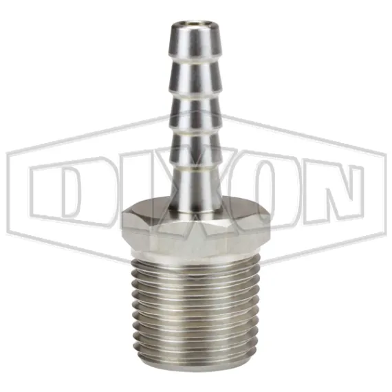 Male NPTF x Hose Barb