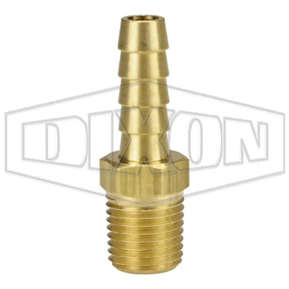 Male NPTF x Hose Barb