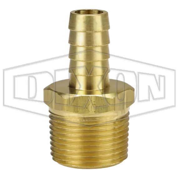 Male NPTF x Hose Barb
