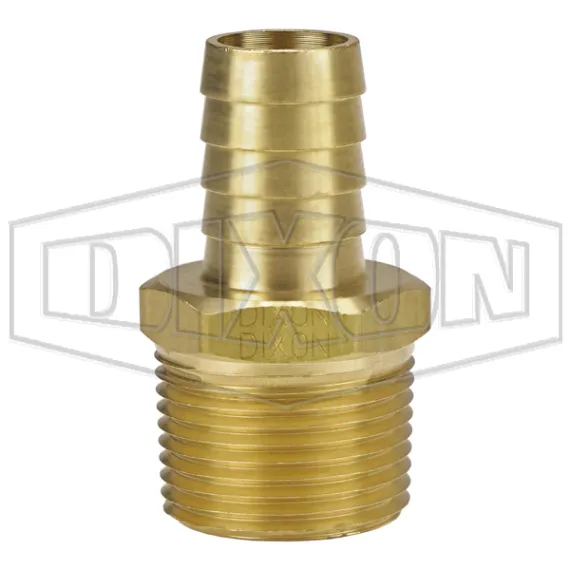 Male NPTF x Hose Barb