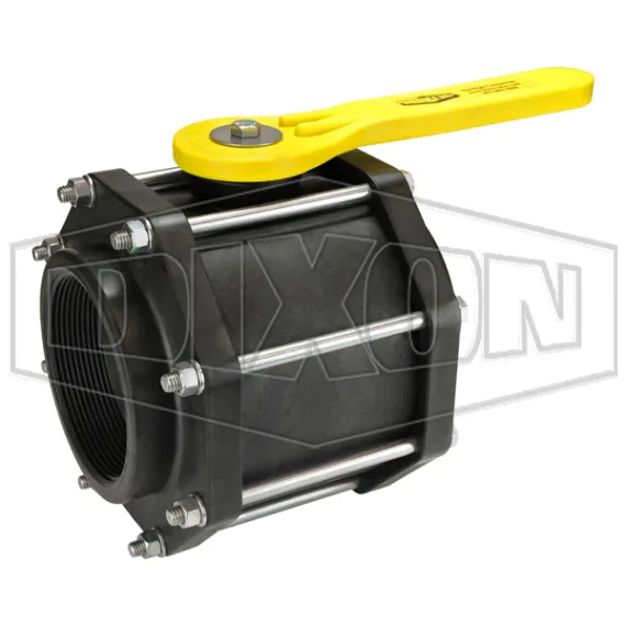 Polypropylene 8-Bolt Ball Valve