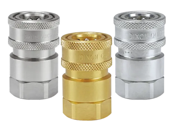 V-Series Valved Female Coupler