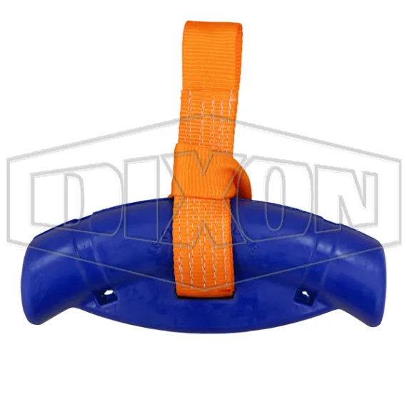 2" Polyurethane Hose Saddle and nylon sling with hook eye