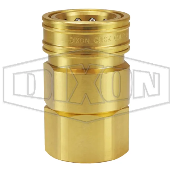 V-Series Valved Female Coupler