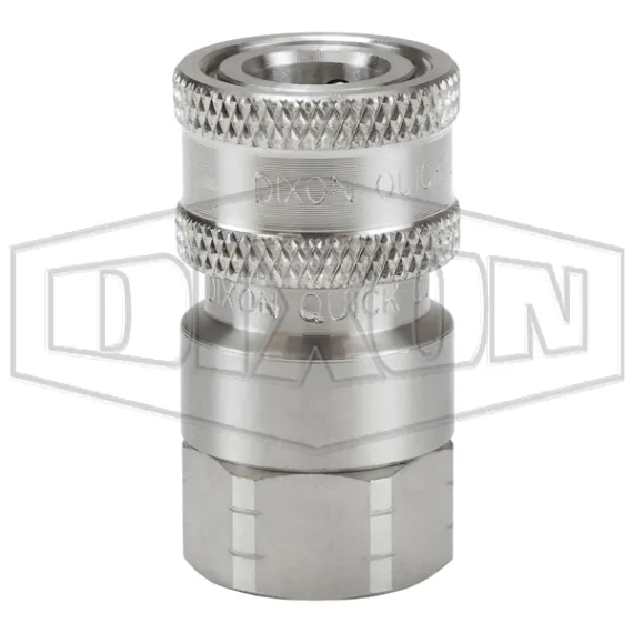 V-Series Valved Female Coupler