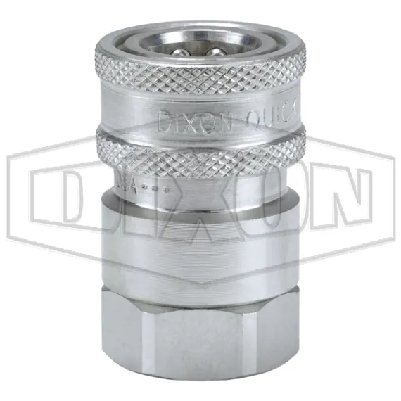 V-Series Valved Female Coupler