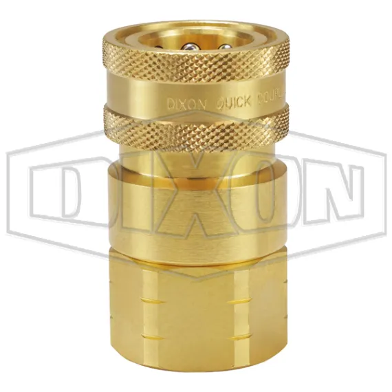 V-Series Valved Female Coupler