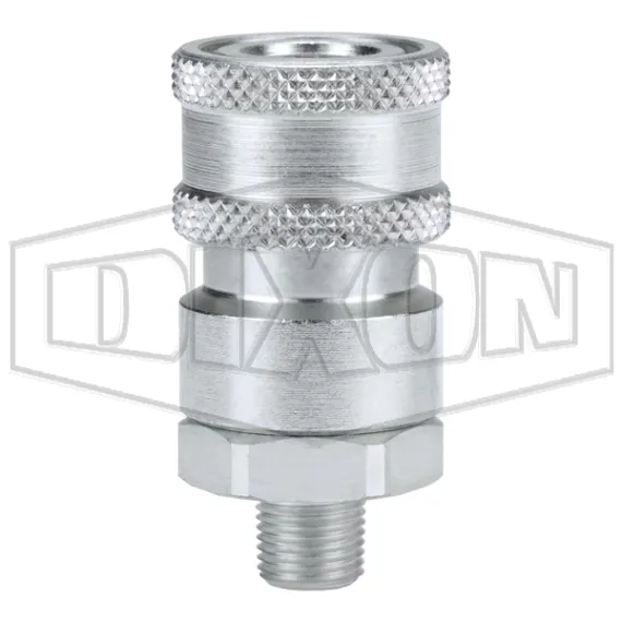 V-Series Valved Male Coupler