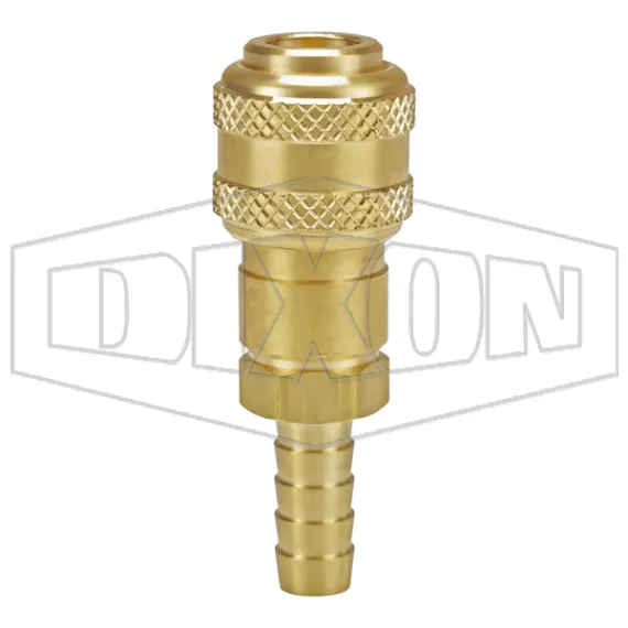 D-Series Pneumatic Automatic Standard Hose Barb Coupler