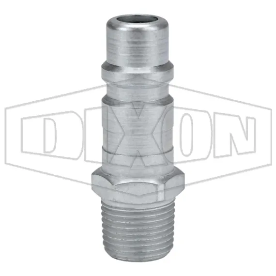 DF-Series Pneumatic Male Threaded Plug
