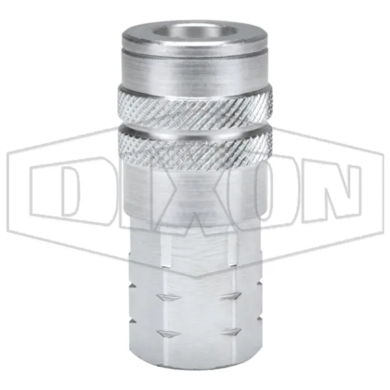 F-Series Pneumatic Manual Female Threaded Coupler