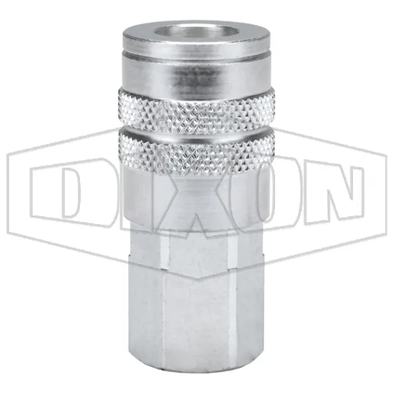 F-Series Pneumatic Manual Female Threaded Coupler