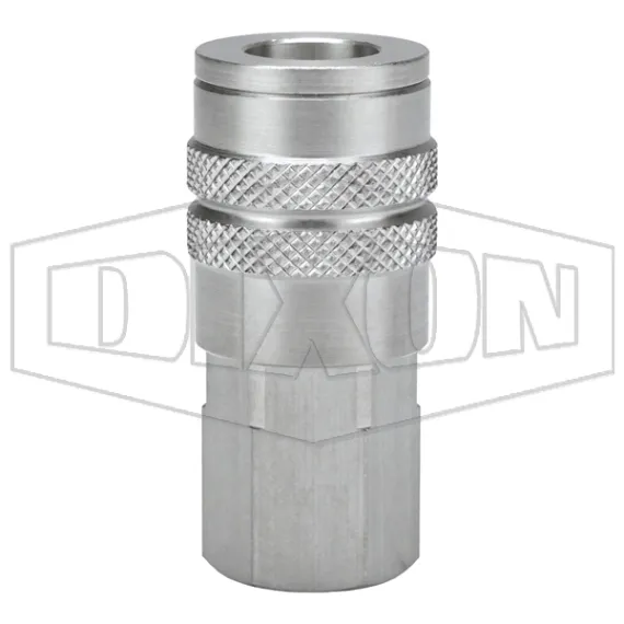 F-Series Pneumatic Manual Female Threaded Coupler