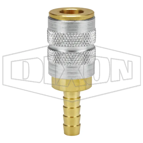 F-Series Pneumatic Manual Standard Hose Barb Coupler