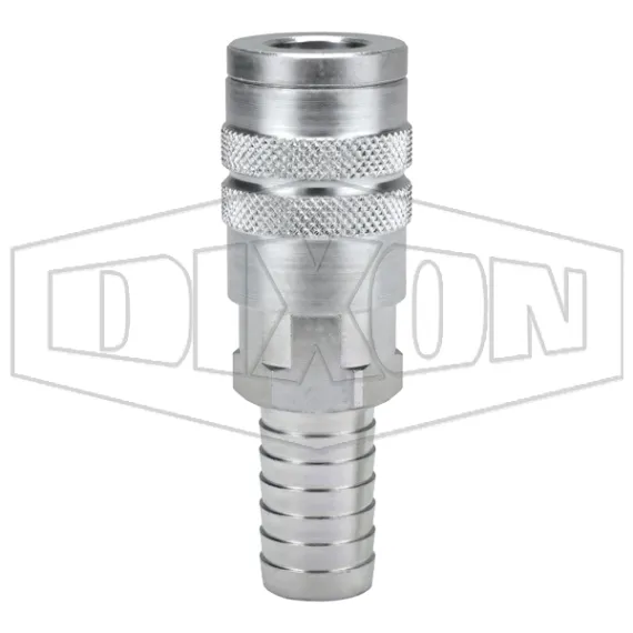 F-Series Pneumatic Manual Standard Hose Barb Coupler
