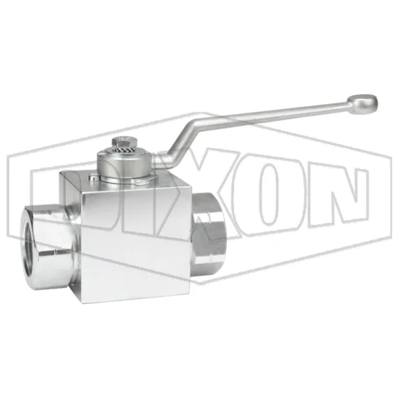 High Pressure Clear Zinc Ball Valve