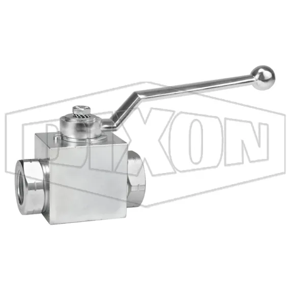 High Pressure Clear Zinc Ball Valve