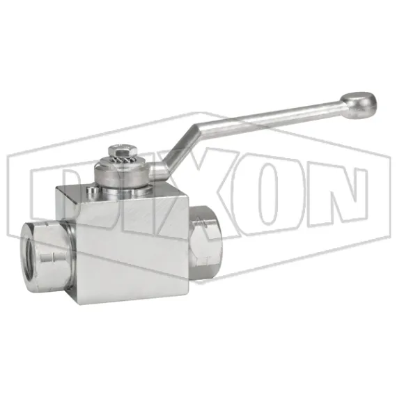 High Pressure Clear Zinc Ball Valve