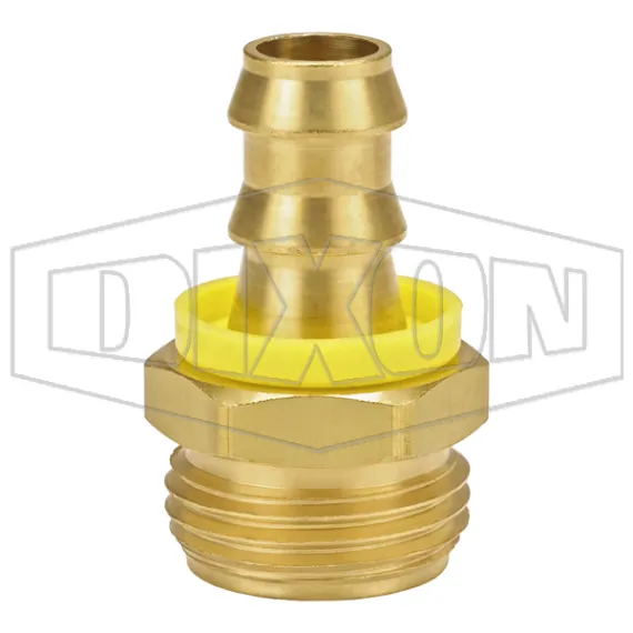 Lok-On Male Garden Hose Fitting