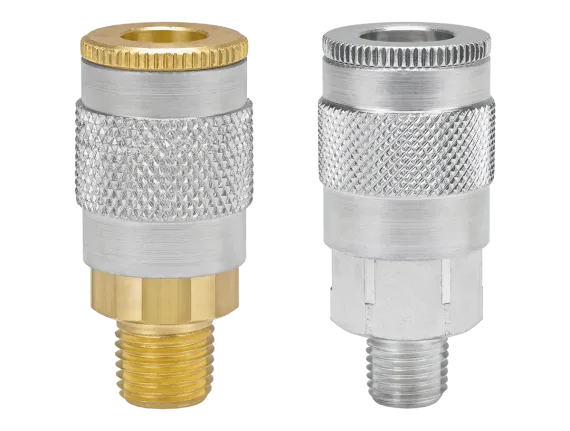 J-Series Automotive Pneumatic Male Threaded Coupler
