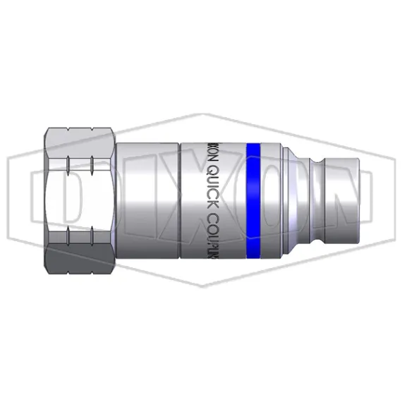 HTE-Series Correct Connect® Under Pressure Flush Face Female Plug CAD 