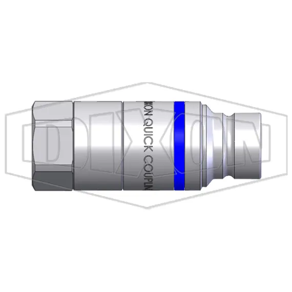HTE-Series Correct Connect® Under Pressure Flush Face Female Plug CAD 