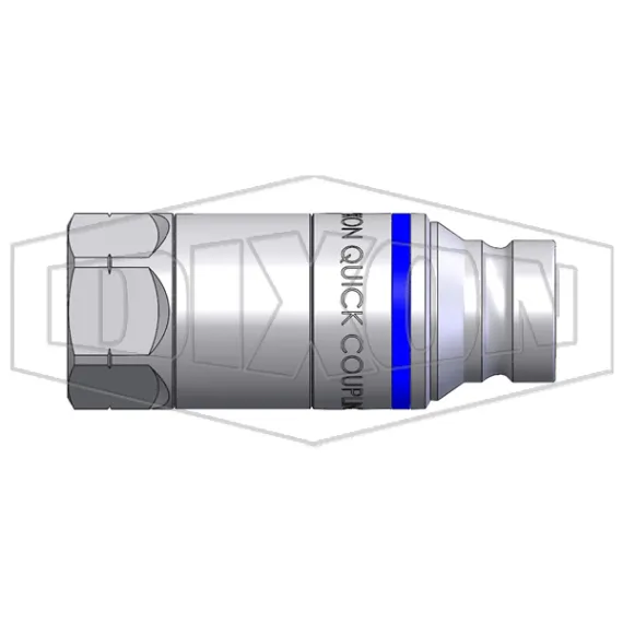 HTE-Series Correct Connect® Under Pressure Flush Face Female Plug CAD 