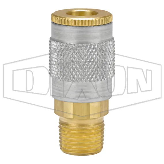 J-Series Automotive Pneumatic Male Threaded Coupler