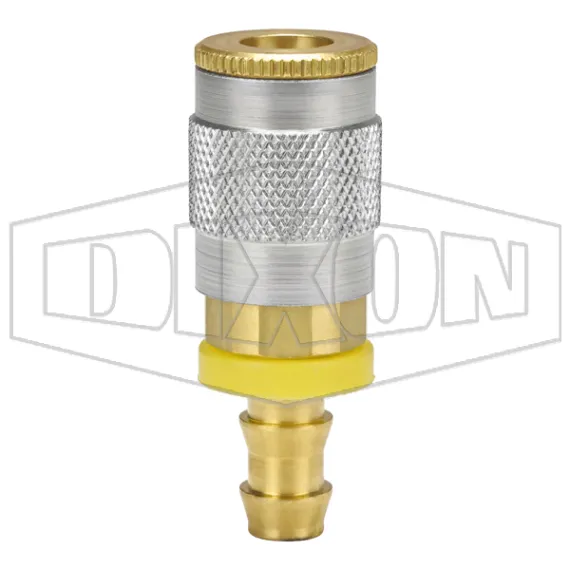 J-Series Automotive Pneumatic Push-Loc Hose Barb Coupler