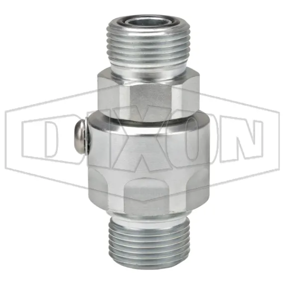 Super Swivels® Male Face Seal x Male Face Seal Inline Swivel